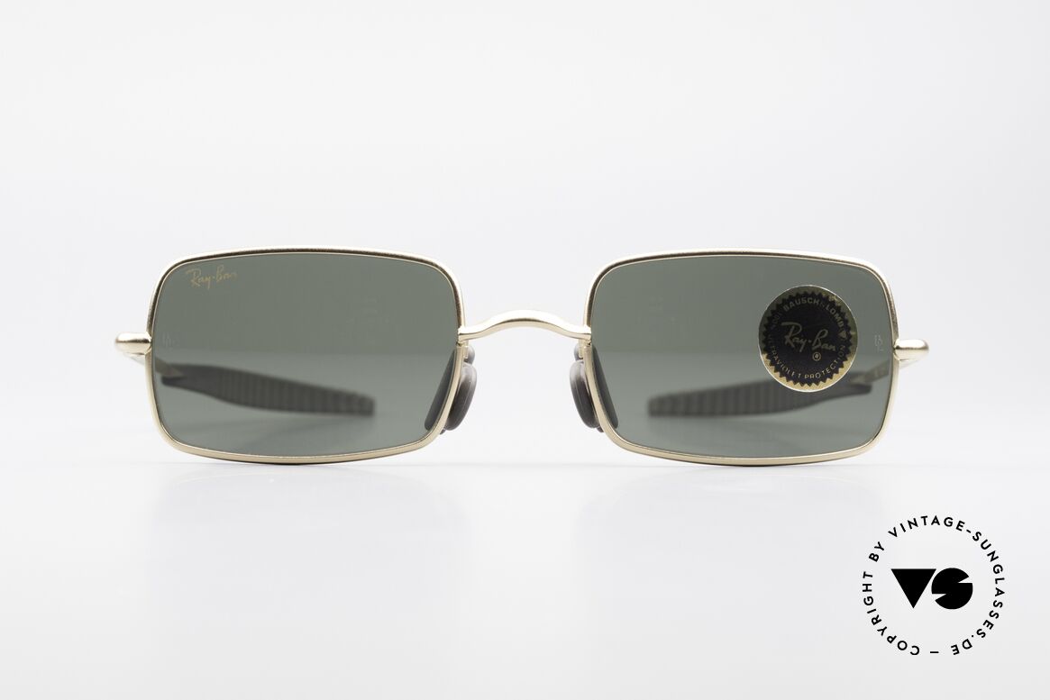 Ray Ban Orbs 6 Base Square Rare B&L USA Sports Shades, original vintage sunglasses from the late 1990's, USA, Made for Men