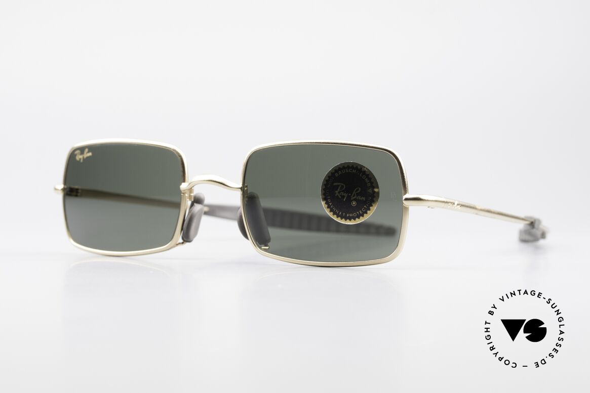Ray Ban Orbs 6 Base Square Rare B&L USA Sports Shades, one of the last Ray Ban models, which B&L ever made, Made for Men