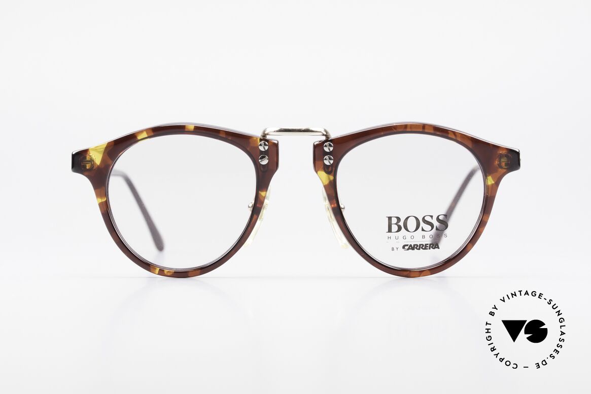 BOSS 5110 Panto Style Eyeglasses 90's, classic vintage 'panto design' eyeglasses by BOSS, Made for Men and Women