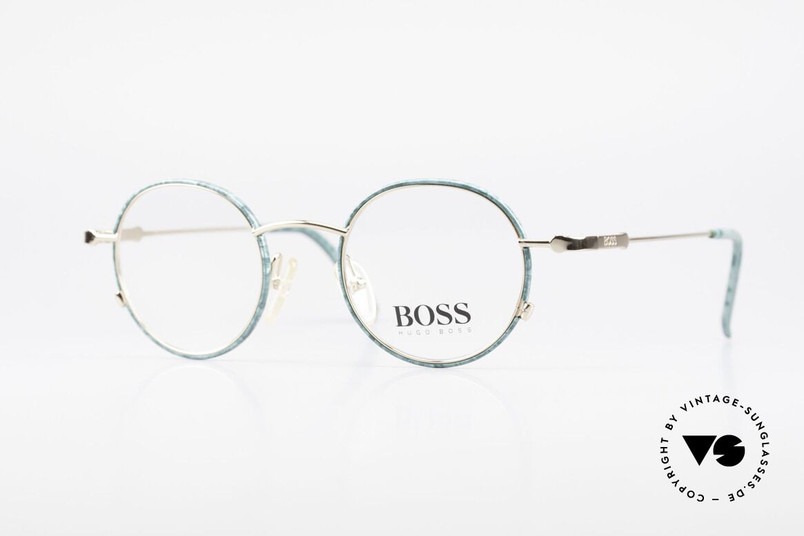 BOSS 5148 Round Panto Eyeglass Frame, round vintage 'panto design' eyeglasses by BOSS, Made for Men and Women