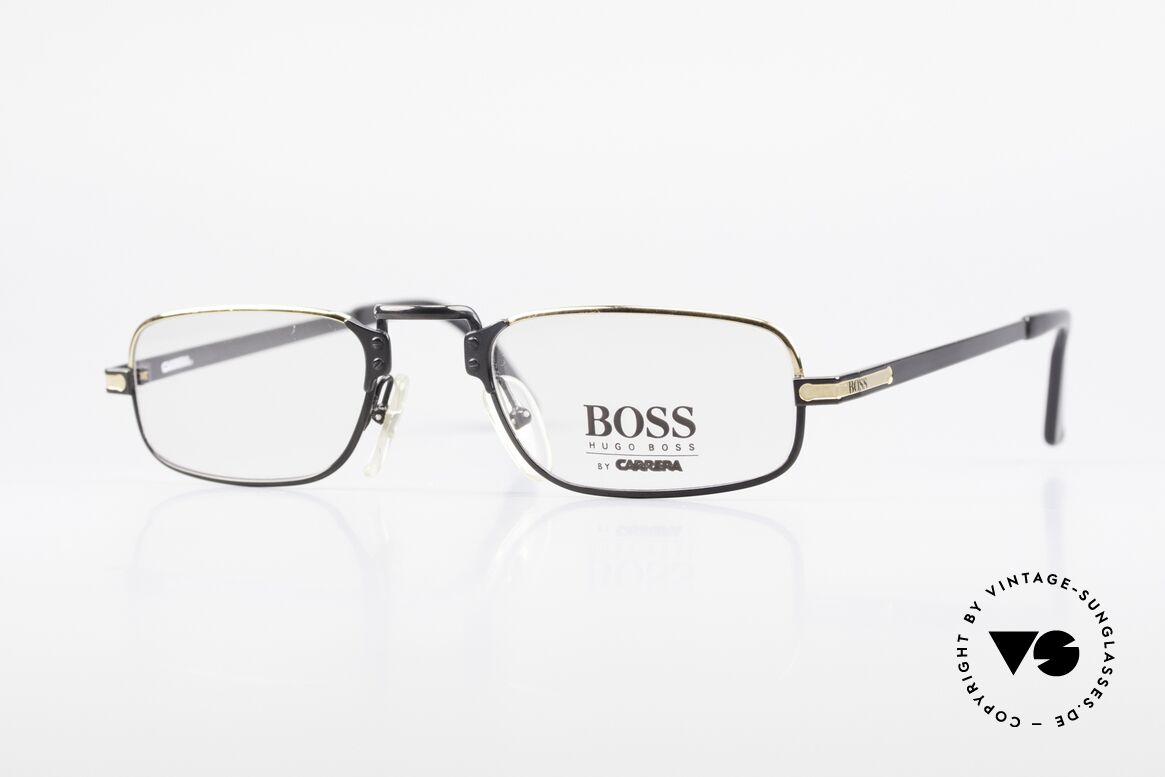 BOSS 5100 Classic Men's Reading Glasses, vintage reading eyeglass-frame by HUGO BOSS, Made for Men