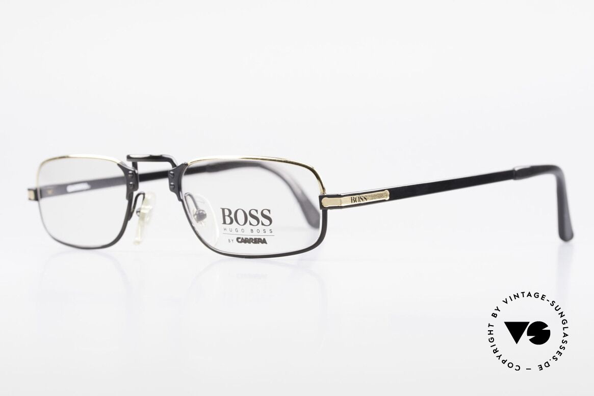 BOSS 5100 Classic Men's Reading Glasses, very dressy color combination in black and GOLD, Made for Men
