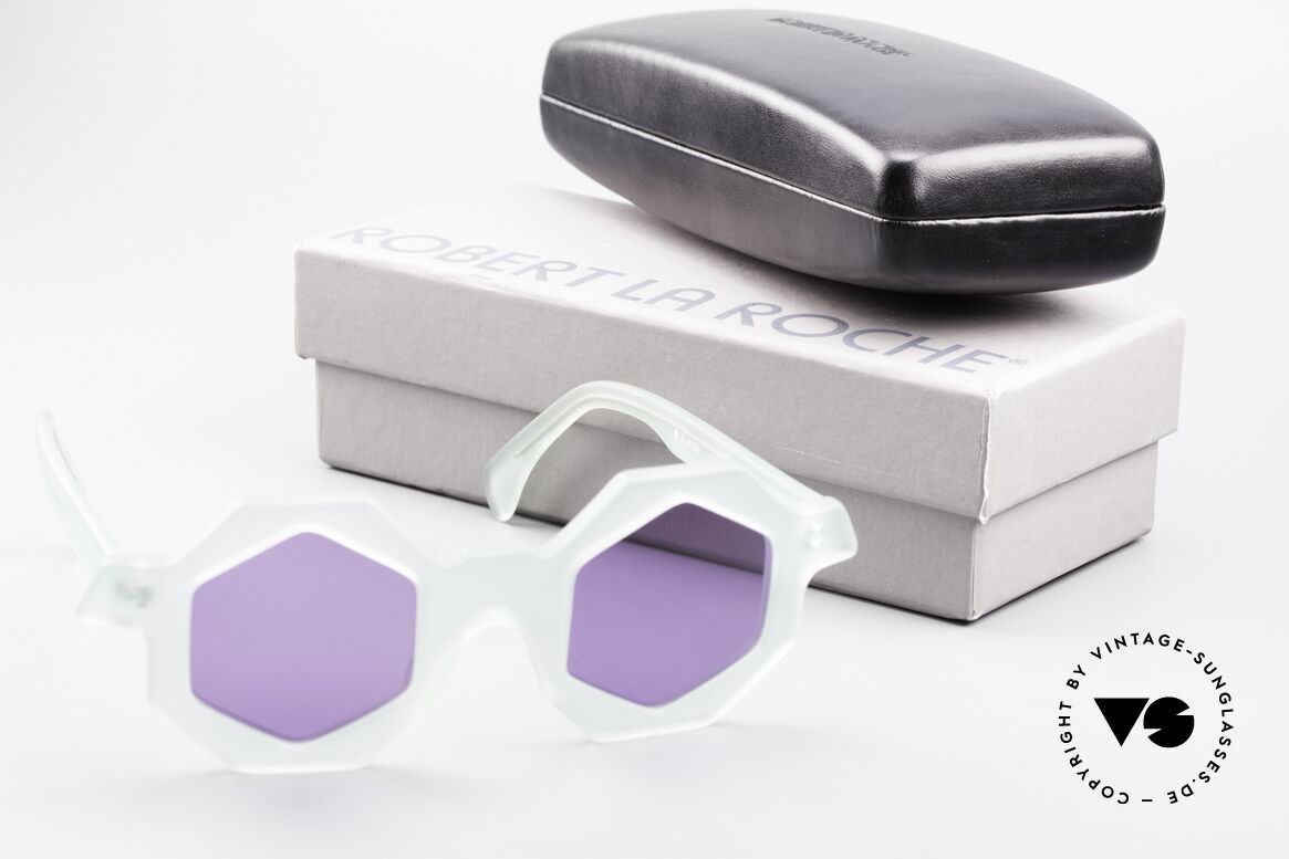 Alain Mikli 0157 / 932 Hexagonal Sunglasses 80's, Size: small, Made for Women