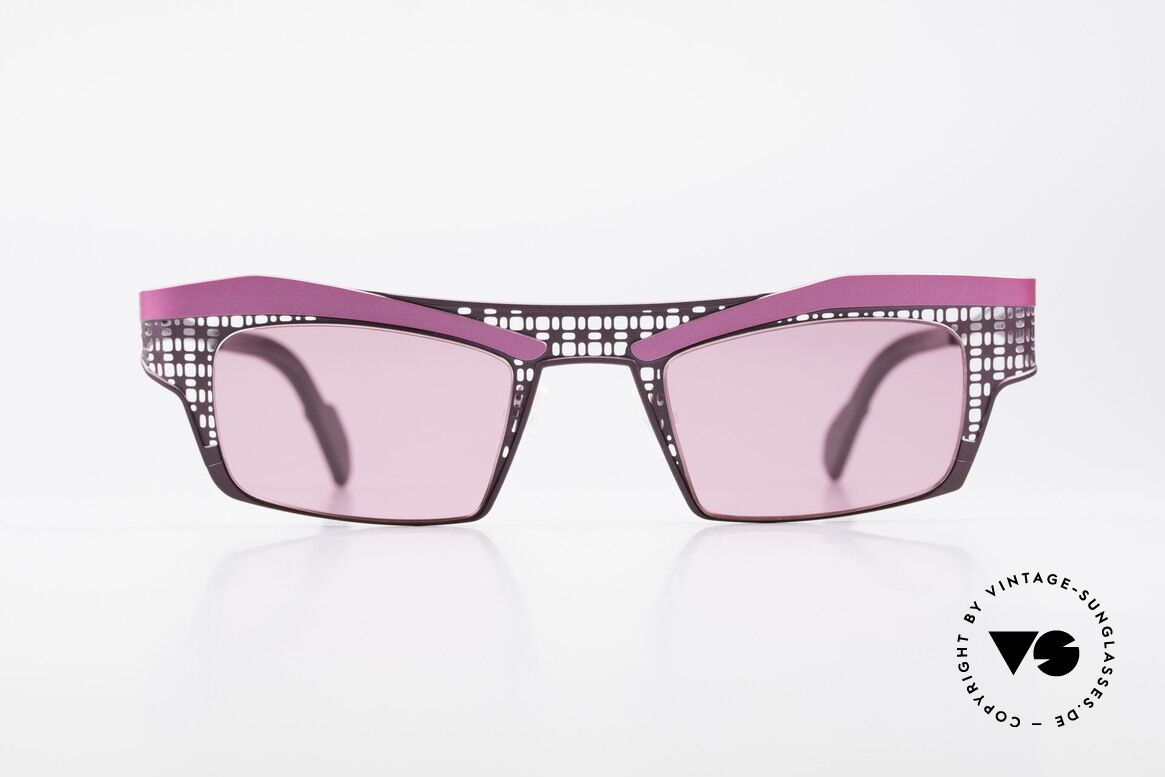 Theo Belgium Eye-Witness TA Avant-Garde Sunglasses Pink, Theo Belgium: the most self-willed brand in the world, Made for Women