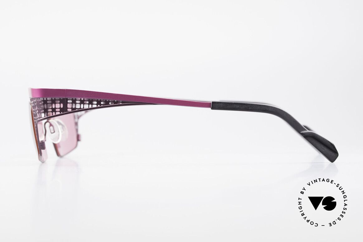 Theo Belgium Eye-Witness TA Avant-Garde Sunglasses Pink, the 1st 'Eye-Witness' series was launched in May 1995, Made for Women