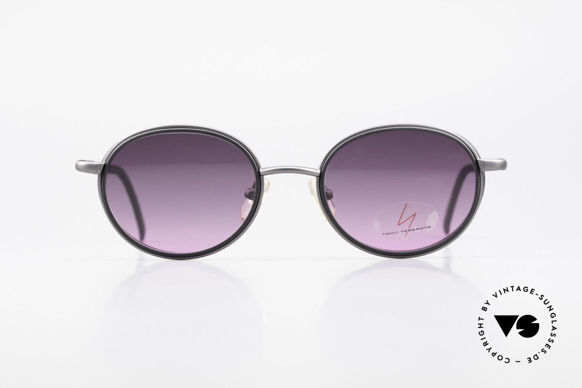 Yohji Yamamoto 51-6201 Side Shields Sunglasses 90's, extraordinary vintage Yohji Yamamoto shades of the 90s, Made for Women