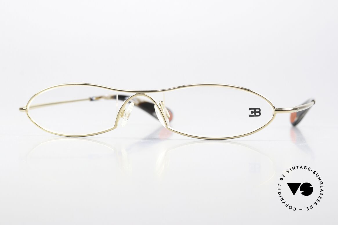 Bugatti 341 Odotype Men's Reading Eyewear, original BUGATTI high-tech eyeglass-frame, Made for Men
