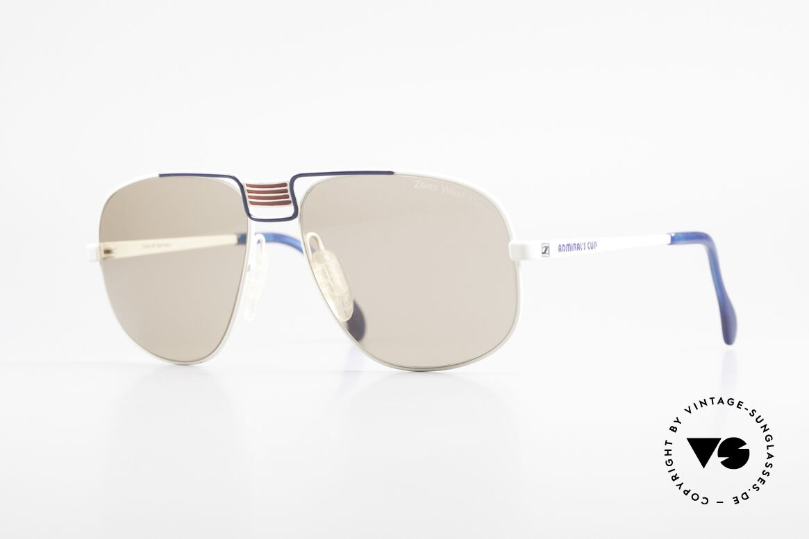 Zeiss 9387 Admiral's Cup Special Edition, extraordinary 80's sunglasses by Zeiss, W.Germany, Made for Men