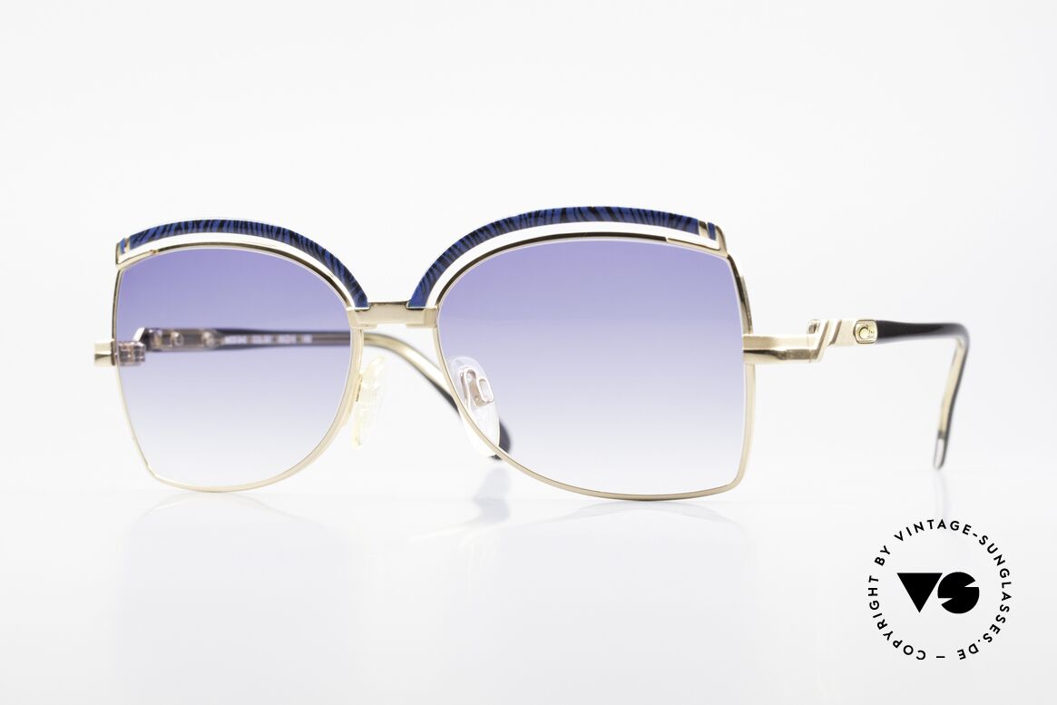 Cazal 240 90's Ladies Designer Shades, feminine Cazal vintage sunglasses from 1990/91, Made for Women