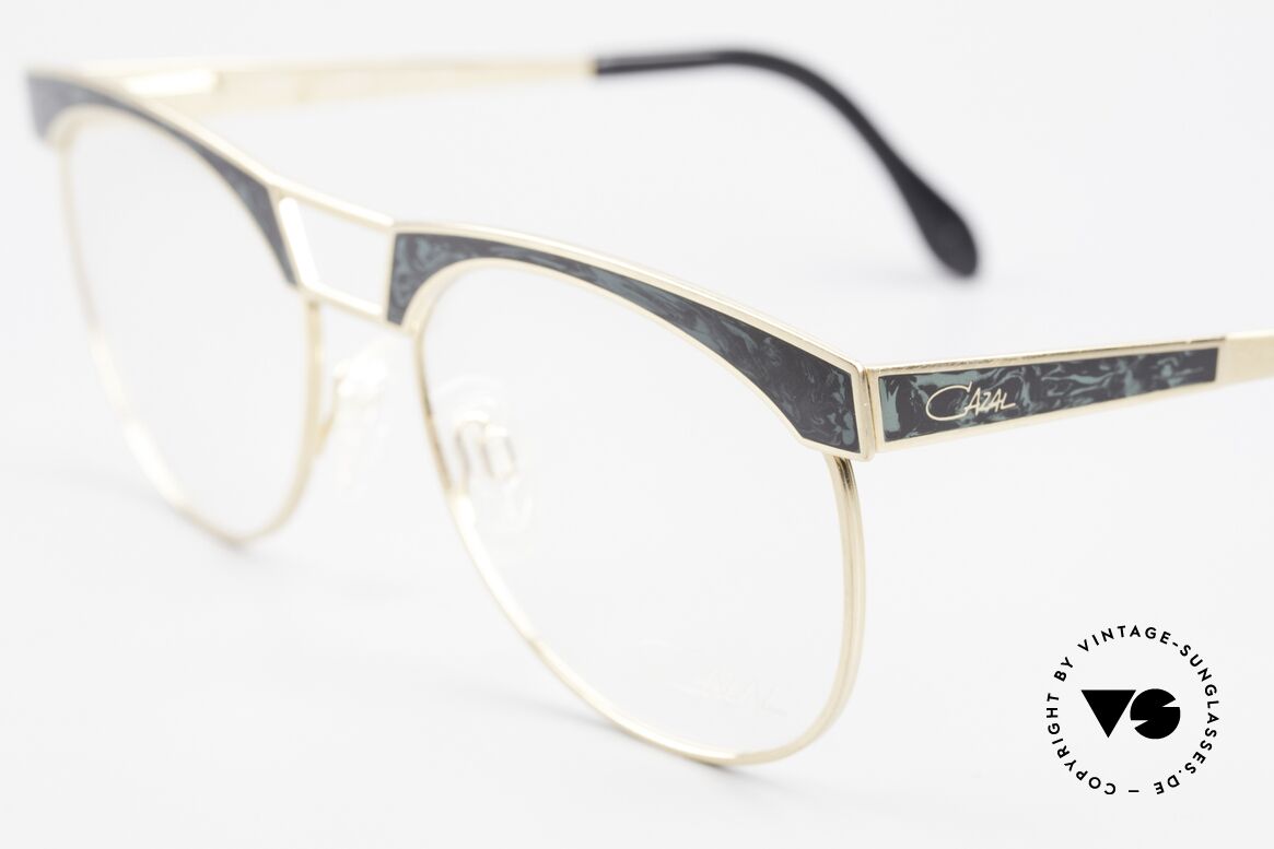 Cazal 741 Panto Style 90's Eyeglasses, with flexible spring hinges for a perfect wearing comfort, Made for Men