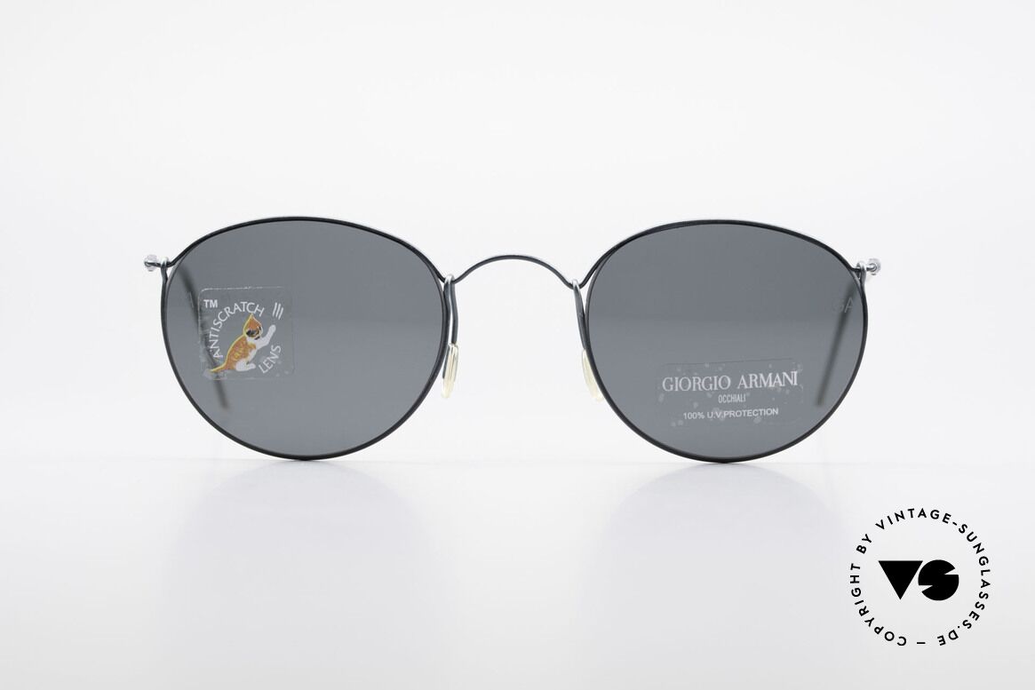 Giorgio Armani 3006 Vintage Panto Wire Frame, Giorgio Armani sunglasses, model 3006-S, col. T-107, Made for Men