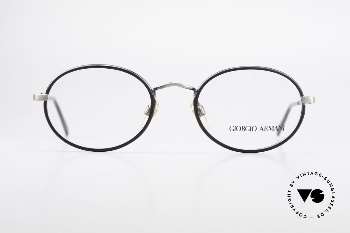 Giorgio Armani 235 Oval Vintage 80's Eyeglasses, vintage designer eyeglass-frame by GIORGIO Armani, Made for Men and Women
