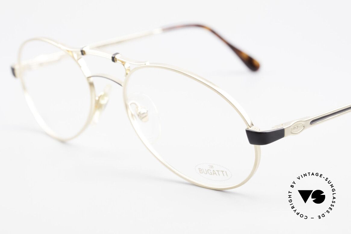 Bugatti 13411 Vintage Men's Eyeglass Frame, neat spring hinges and crafting at the highest standard, Made for Men