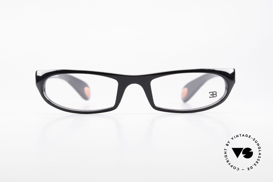 Bugatti 325 Odotype Rare Men's Designer Glasses, sporty BUGATTI high-tech eyeglass-frame, Made for Men