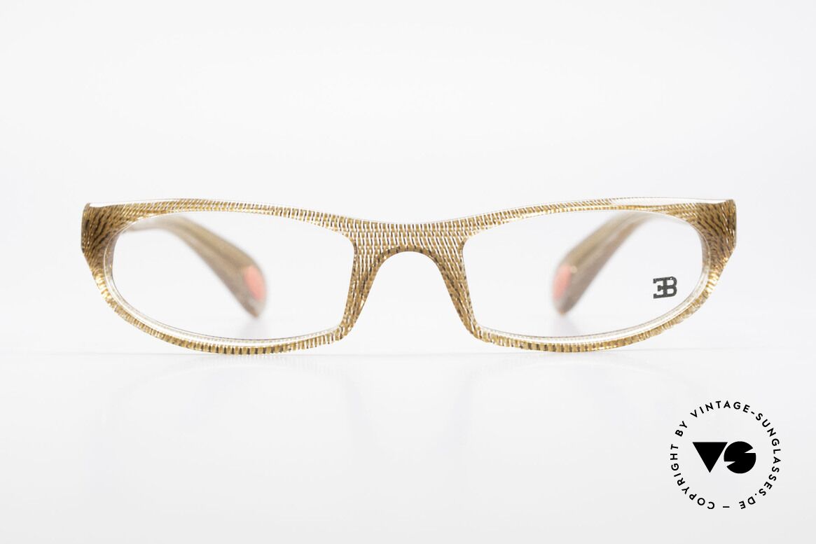 Bugatti 325 Odotype Rare Men's Designer Eyeglasses, sporty BUGATTI high-tech eyeglass-frame, Made for Men