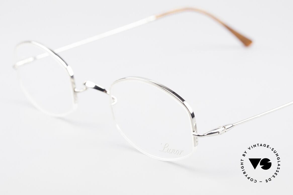 Lunor String Semi Rimless Vintage Frame, unworn RARITY (for all lovers of quality) from app. 1999, Made for Men and Women