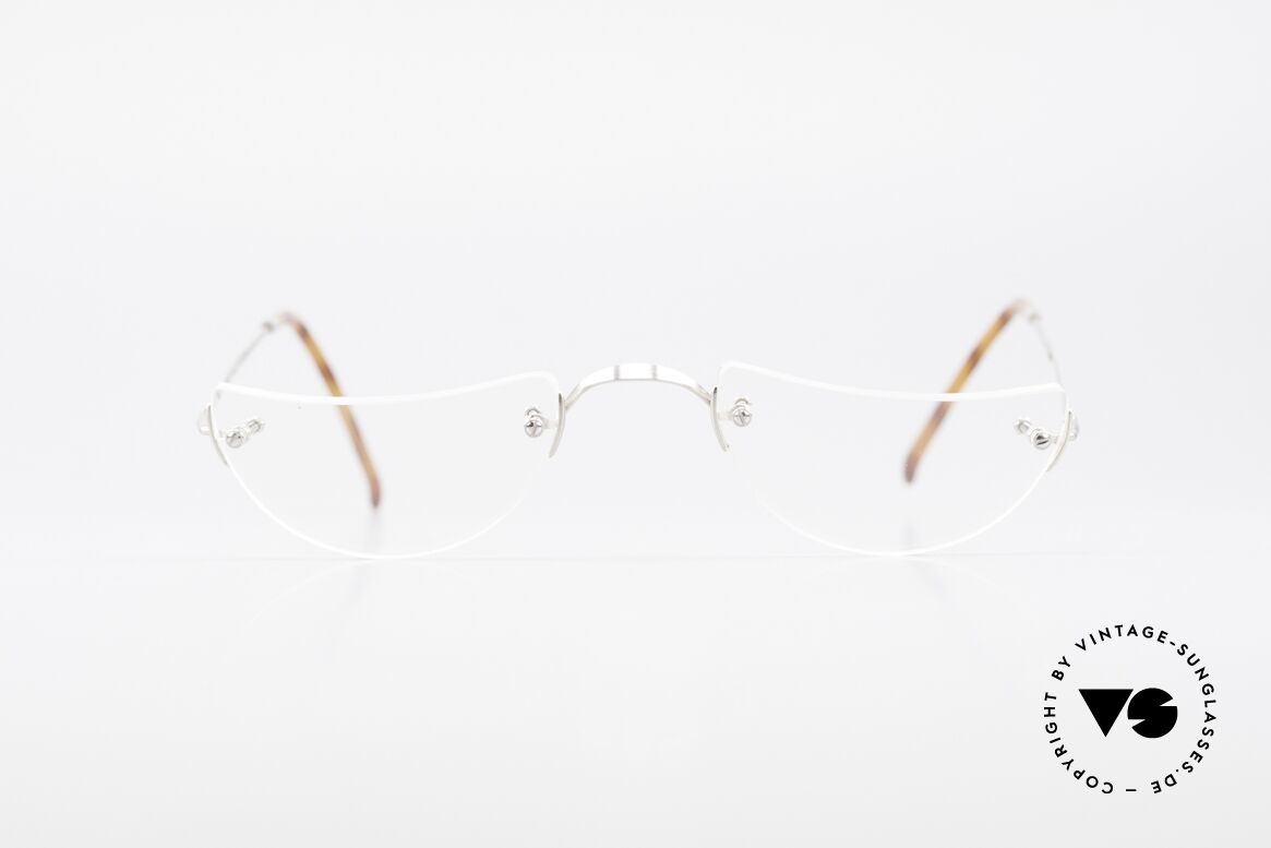 Lunor Classic Reading Rimless Reading Eyeglasses, LUNOR: shortcut for French "Lunette d'Or" (gold glasses), Made for Men and Women