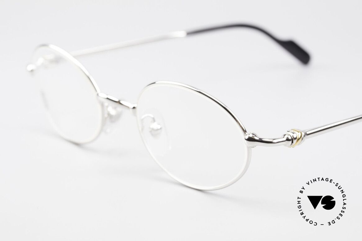 Cartier Filao - M Oval Frame Luxury Platinum, unworn luxury frame with original box and packing, Made for Men and Women