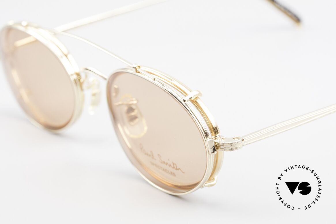 Paul Smith PSR108 Oval Vintage Frame With Clip, timeless design for men and TOP-NOTCH craftsmanship, Made for Men and Women