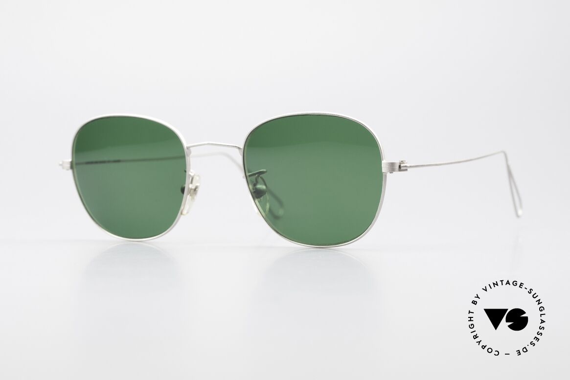 Cutler And Gross 0307 Classic Vintage Sunglasses, CUTLER and GROSS designer shades from the late 90's, Made for Men and Women