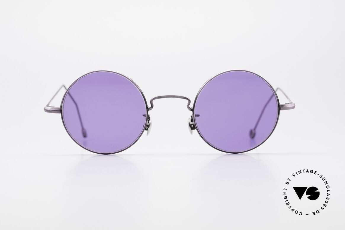 Cutler And Gross 0408 90's Round Vintage Sunglasses, classic, timeless UNDERSTATEMENT luxury sunglasses, Made for Men and Women