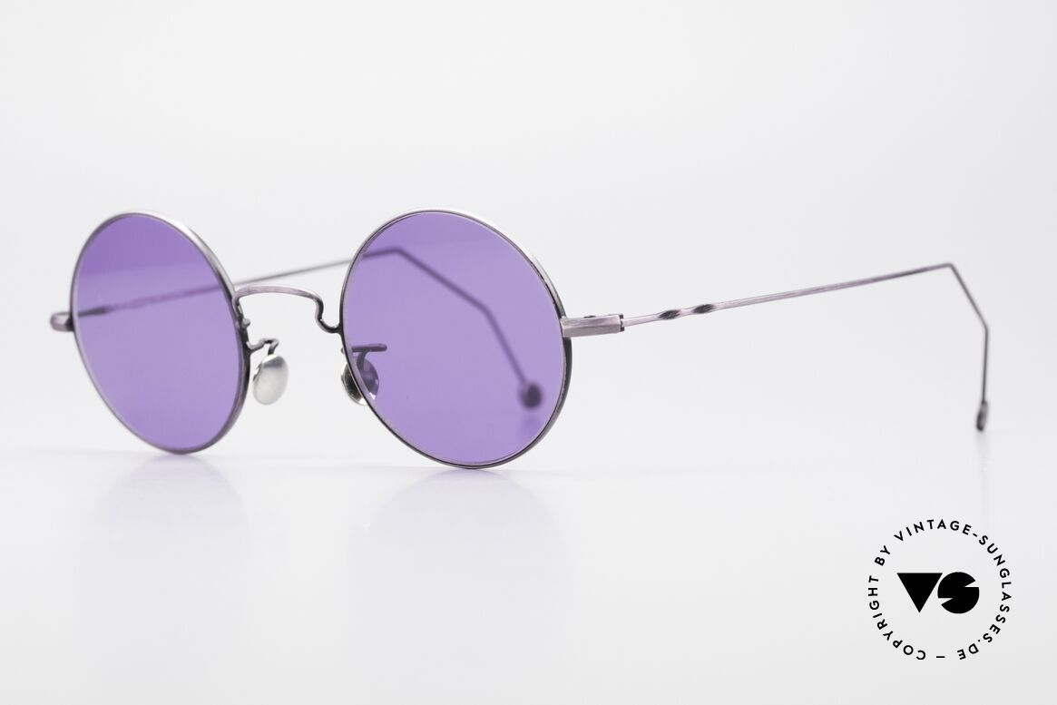 Cutler And Gross 0408 90's Round Vintage Sunglasses, stylish & distinctive in absence of an ostentatious logo, Made for Men and Women