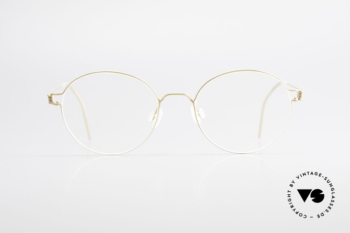 Lindberg Panto Air Titan Rim Classic Unisex Eyeglasses, distinctive quality and design (award-winning frame), Made for Men and Women