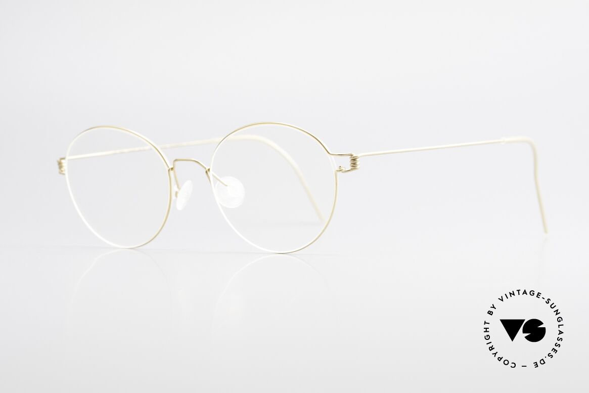 Lindberg Panto Air Titan Rim Classic Unisex Eyeglasses, simply timeless, stylish & innovative: grade 'vintage', Made for Men and Women