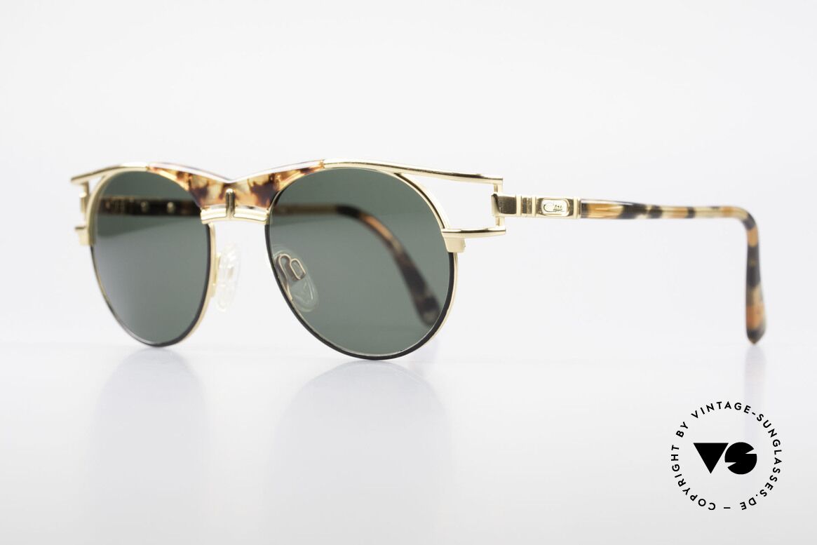 Cazal 244 Iconic 90's Vintage Sunglasses, fantastic combination of colours and materials, Made for Men and Women