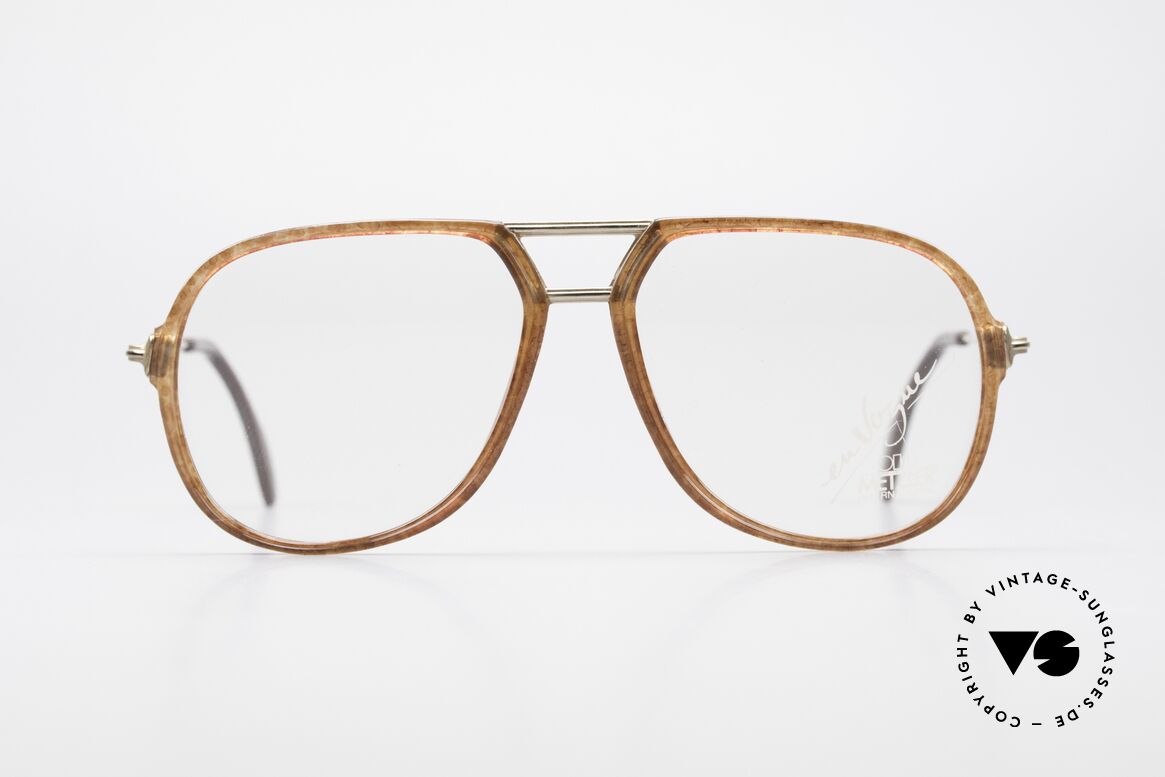 Metzler 0664 80's En Vogue Vintage Glasses, 80's vintage Metzler glasses of the 'En Vogue' series, Made for Men