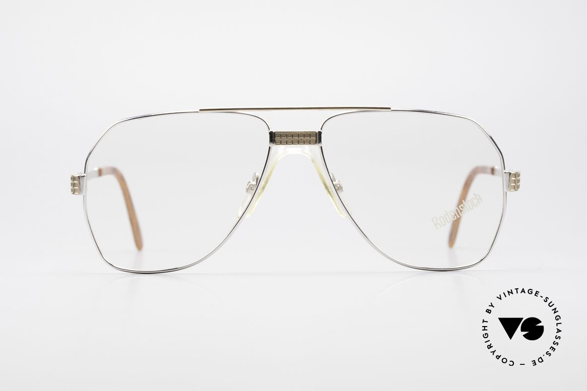 Rodenstock 002 Large 80's Aviator Eyeglasses, 'OLD SCHOOL' Rodenstock aviator eyeglasses, Made for Men
