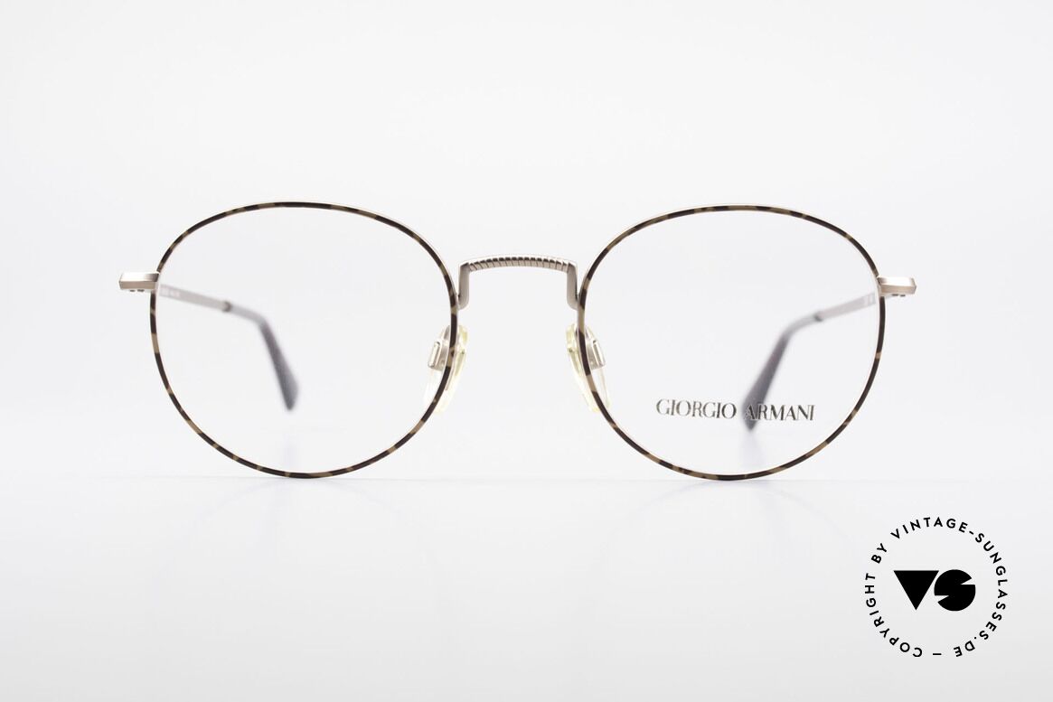 Giorgio Armani 231 80's Panto Frame No Retro, a timeless 1980's model in tangible premium quality, Made for Men and Women