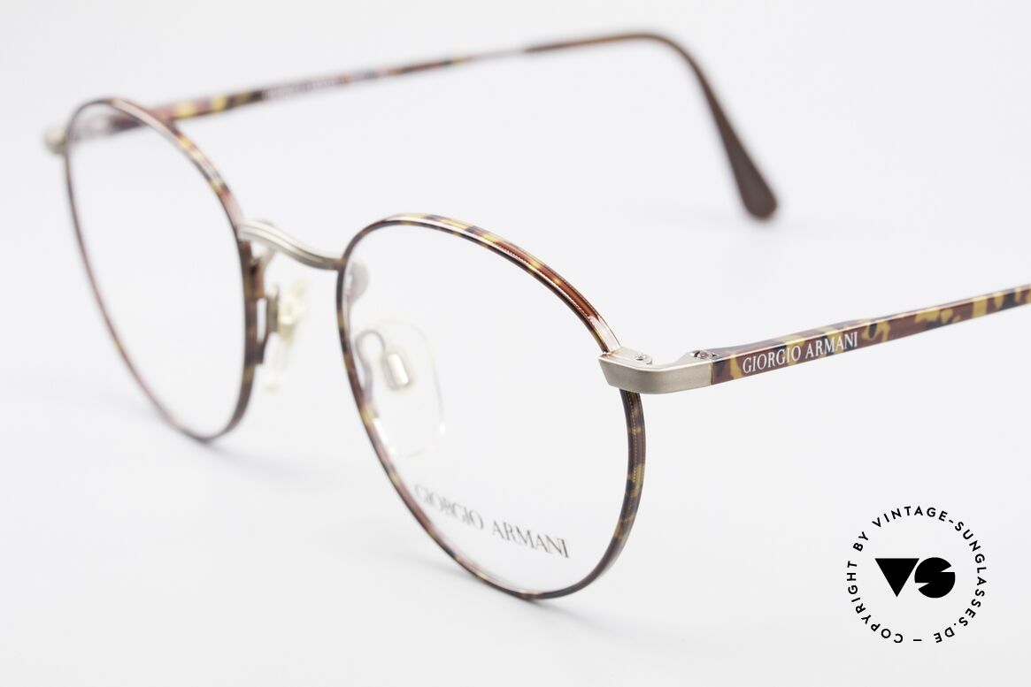 Giorgio Armani 166 No Retro Glasses 80's Panto, never worn (like all our rare vintage Armani glasses), Made for Men