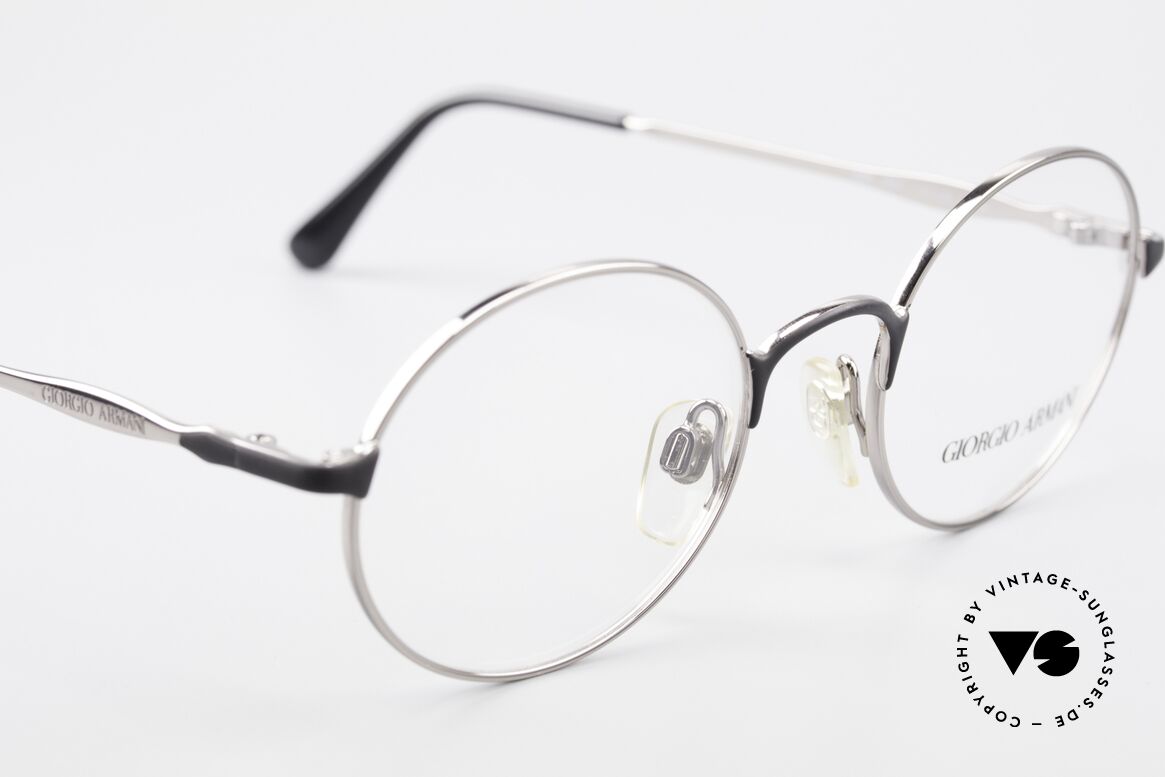 Giorgio Armani 243 Round Oval Glasses 90s Small, NO recent collection, but a 25 years old ORIGINAL, Made for Men and Women