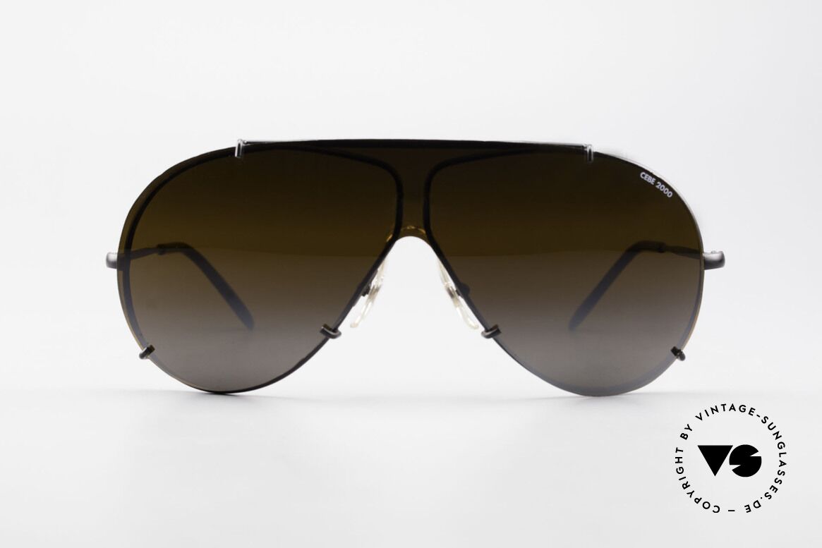 Cebe 2000 Rare Ral­lye Sports Sunglasses, vintage CEBE sports shades - made for extreme purpose, Made for Men