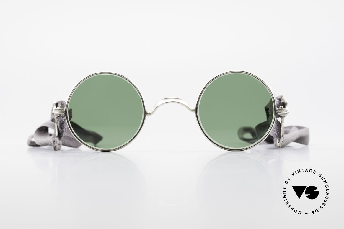 Militärbrille Round Old Army Military Sunglasses, old, antique army sunglasses from the 1960's, Made for Men