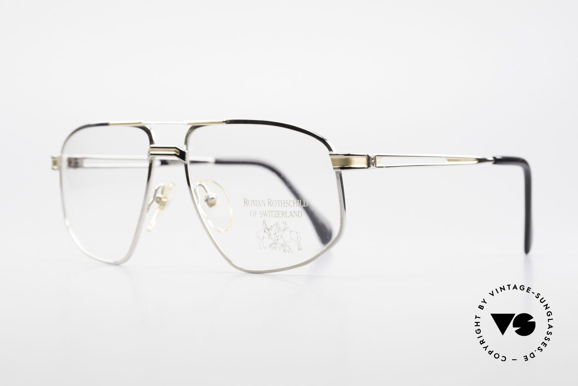 Roman Rothschild R11 Palladium Finish 18kt Gold, the silver parts are finished with 1 micron of palladium, Made for Men