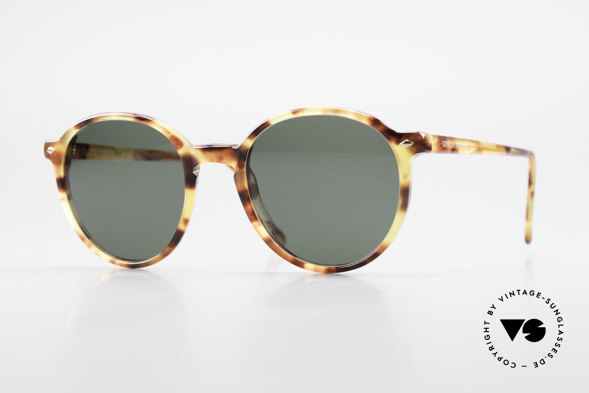 Giorgio Armani 325 Old Panto 90's Sunglasses, timeless vintage Giorgio Armani designer sunglasses, Made for Men and Women