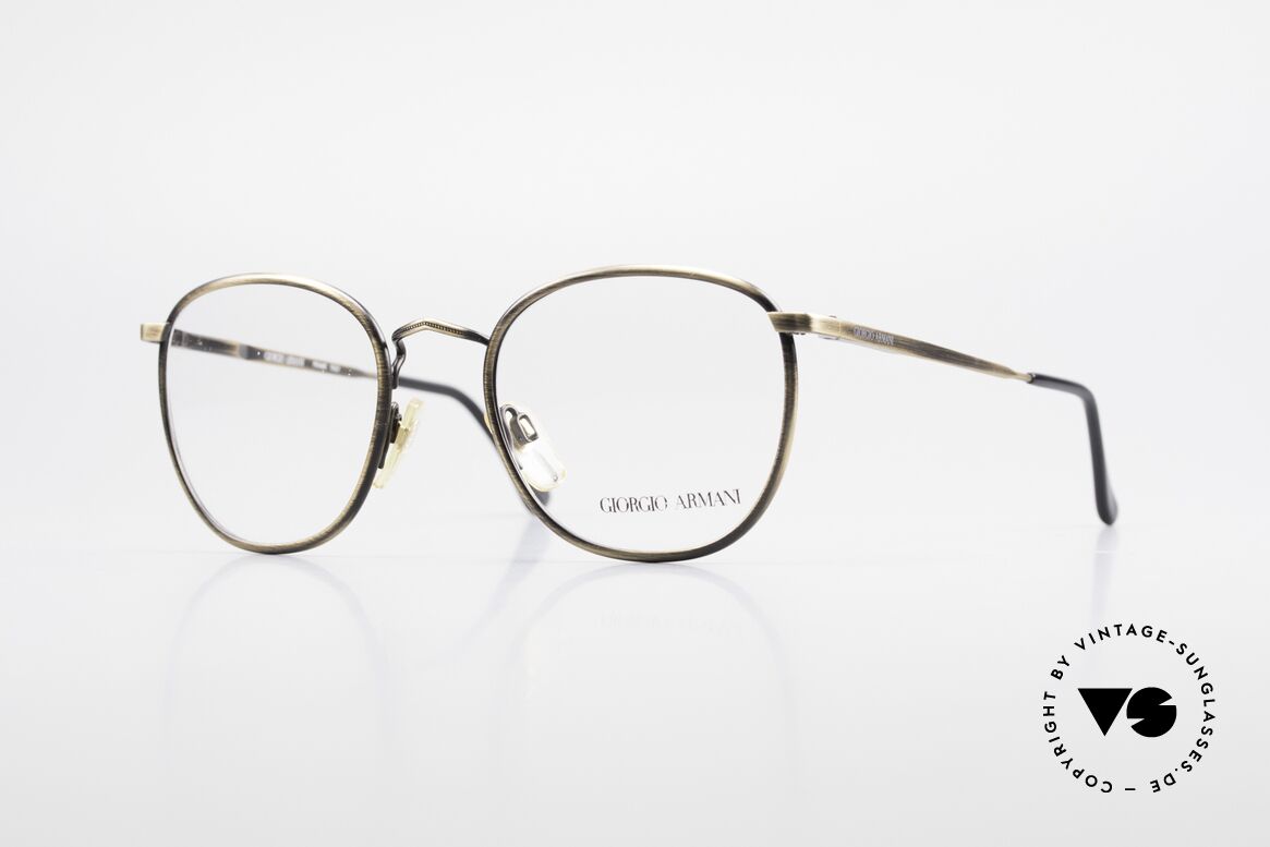 Giorgio Armani 150 Classic Men's Eyeglasses 80's, timeless vintage Giorgio Armani designer eyeglasses, Made for Men