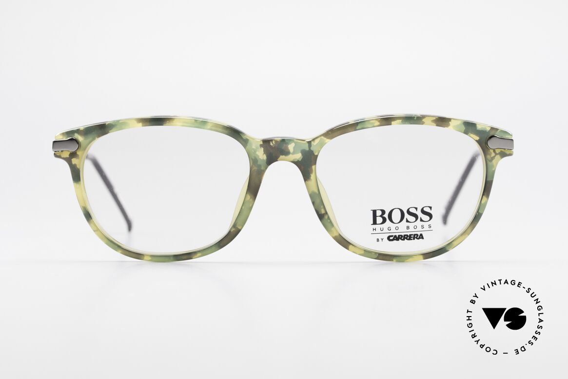 BOSS 5115 Camouflage Vintage Eyeglasses, striking BOSS vintage designer eyewear of the 90's, Made for Men