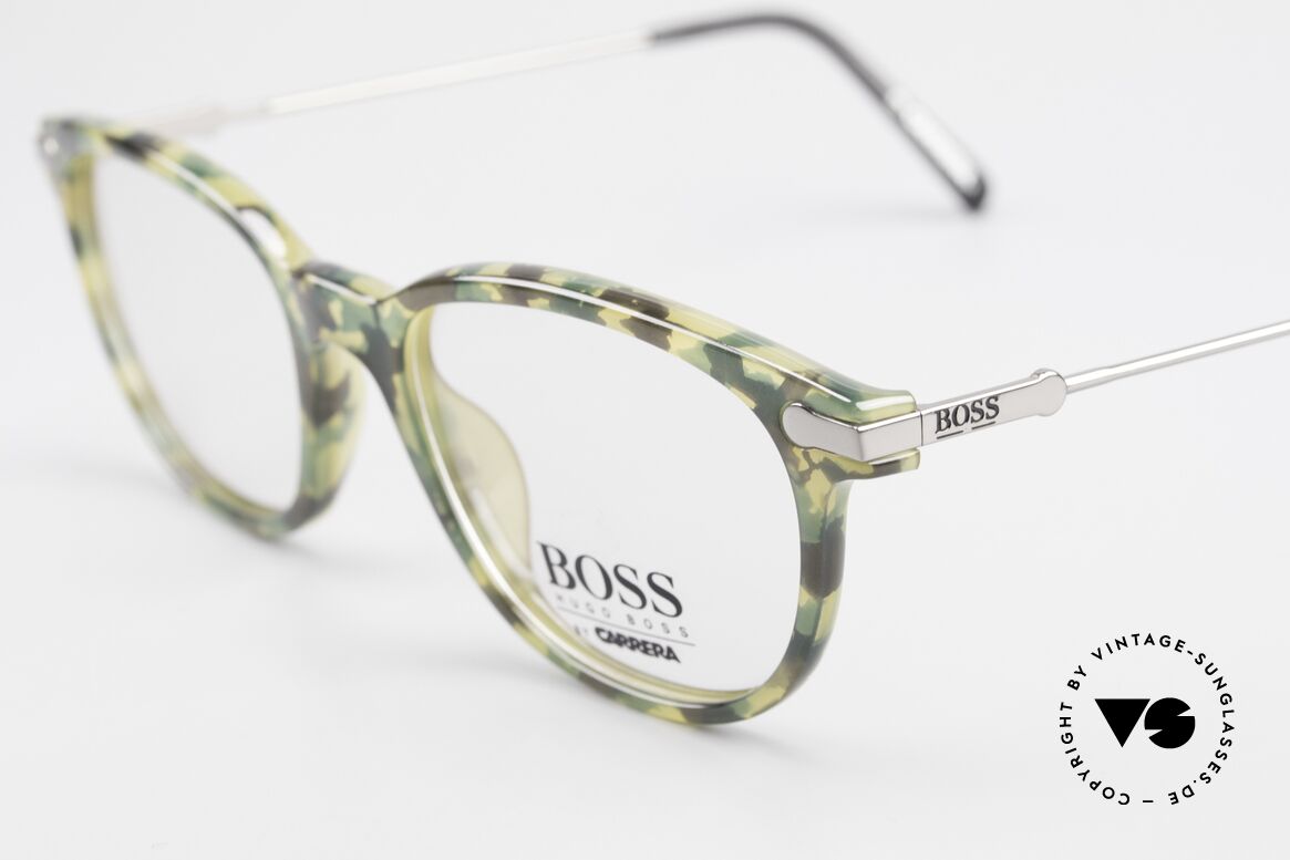 BOSS 5115 Camouflage Vintage Eyeglasses, unworn (like all our rare vintage BOSS eyeglasses), Made for Men