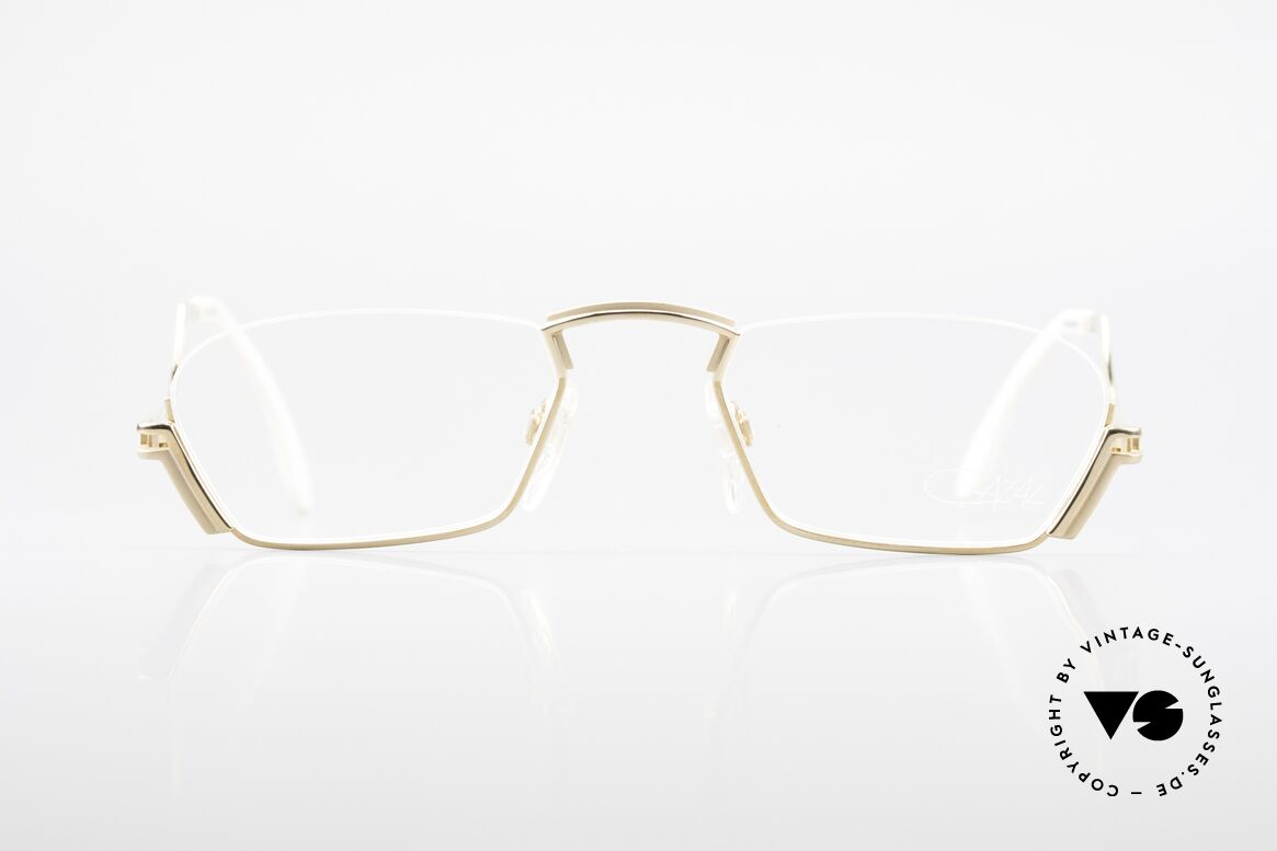 Cazal 232 Rare Old Reading Eyeglasses, exciting half-frame design by Cari Zalloni (Mr. CAZAL), Made for Men and Women