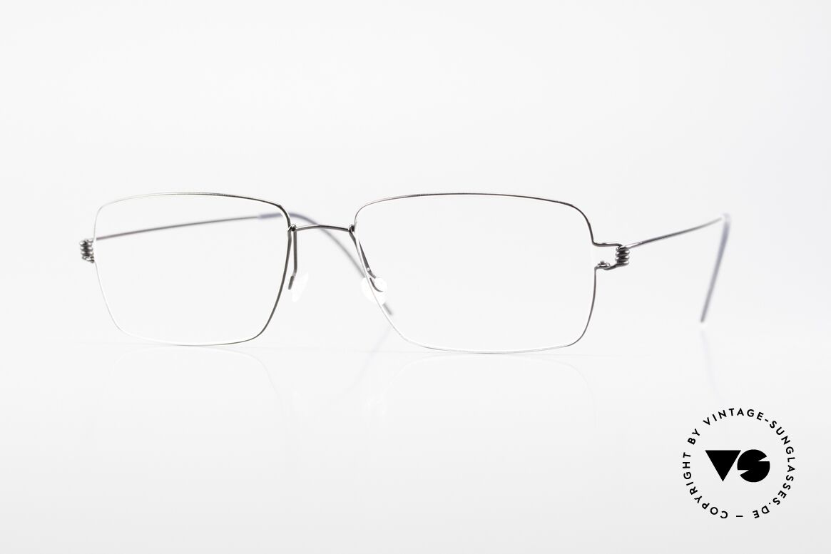 Lindberg Nikolaj Air Titan Rim Classic Titanium Frame Men, LINDBERG Air Titanium Rim eyeglasses in size 54-17, Made for Men