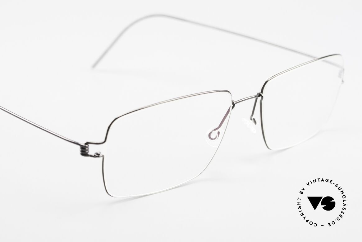 Lindberg Nikolaj Air Titan Rim Classic Titanium Frame Men, unworn, NOS, with original magnetic case by Lindberg, Made for Men