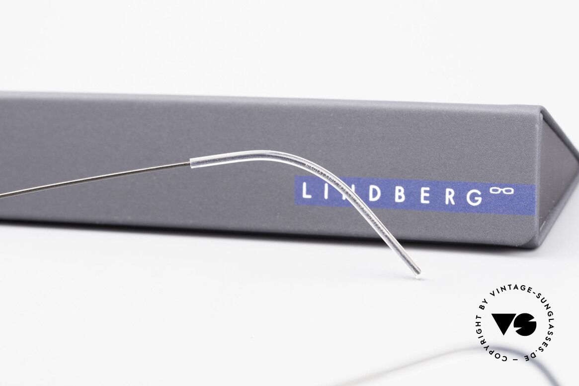 Lindberg Nikolaj Air Titan Rim Classic Titanium Frame Men, Size: medium, Made for Men