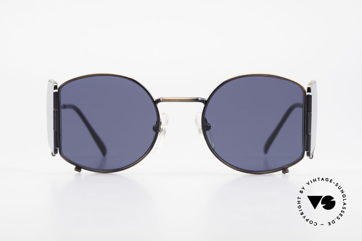 Jean Paul Gaultier 56-9172 4lens Design With Side Shields, very creative vintage sunglasses by Jean P. Gaultier, Made for Men and Women