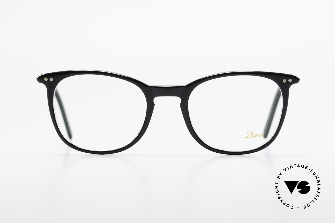 Lunor A5 234 Classic Timeless Eyeglasses, LUNOR: shortcut for French "Lunette d'Or" (gold glasses), Made for Men and Women