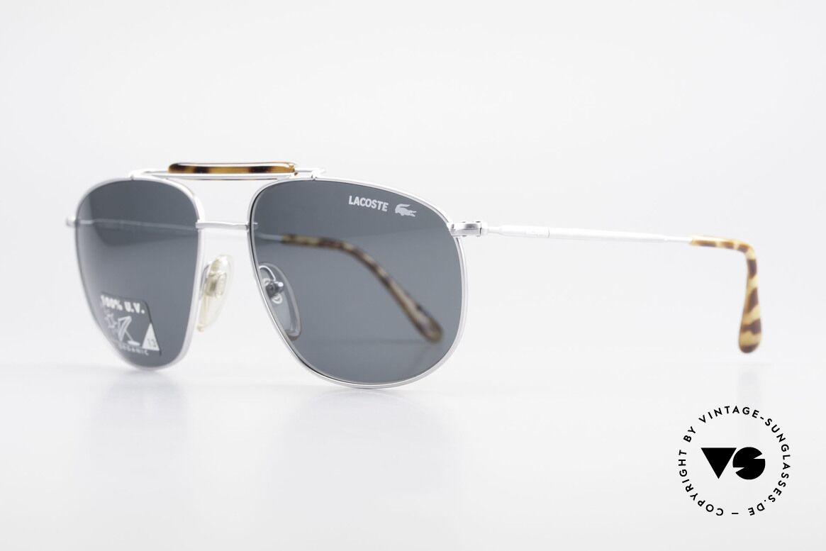 Lacoste 149 Titanium Sports Sunglasses, solidly built frame and very pleasant to wear!, Made for Men