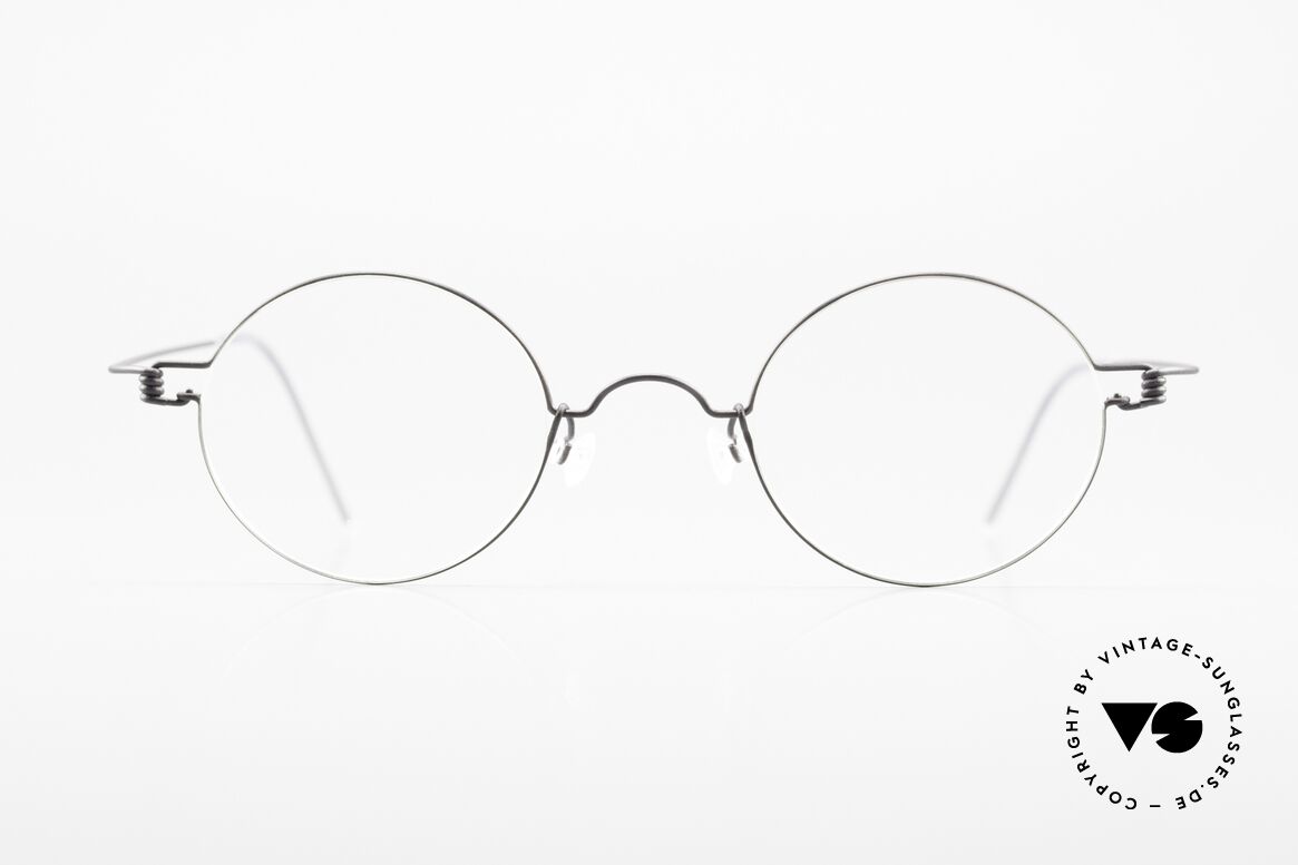 Lindberg Corona Air Titan Rim Round Titanium Frame Unisex, LINDBERG Air Titanium Rim eyeglasses in size 44-25, Made for Men and Women