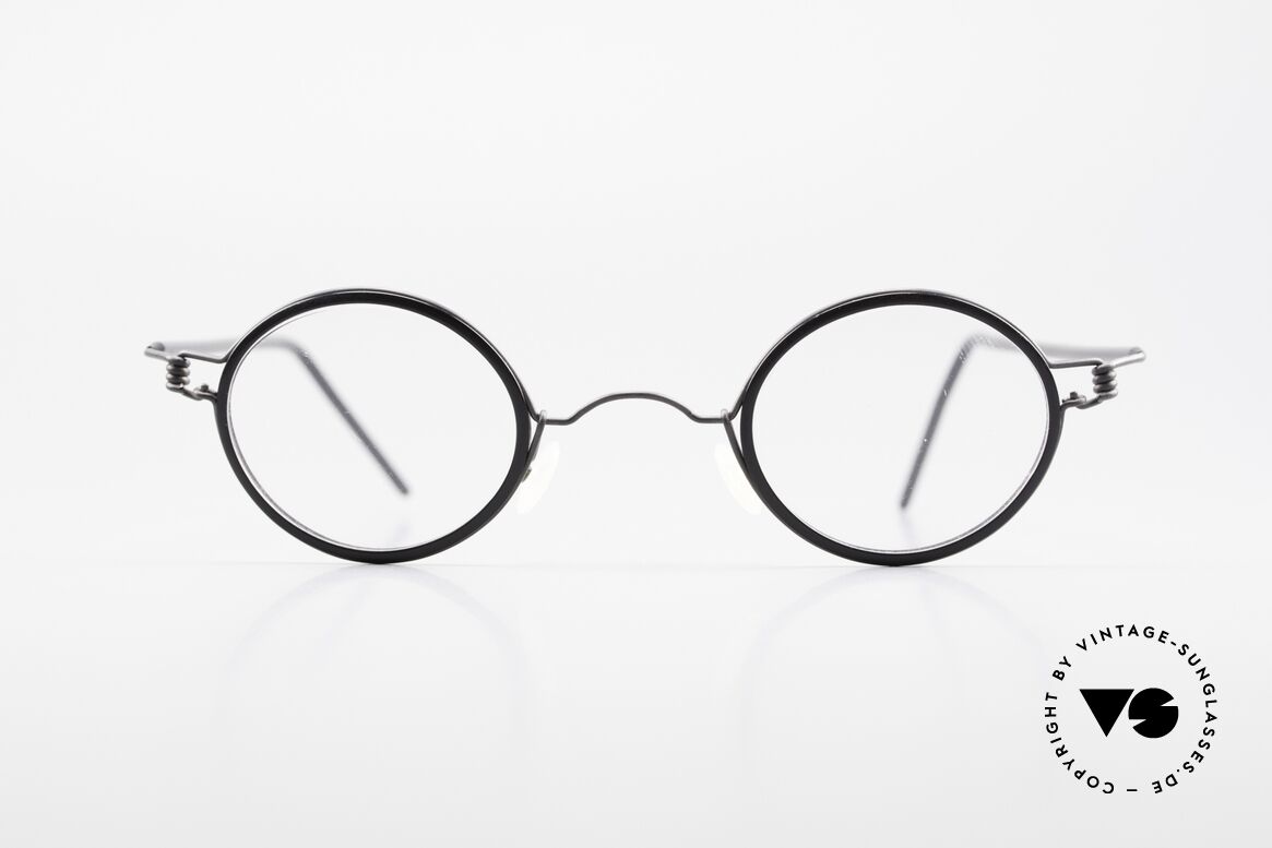 Lindberg Corona Air Titan Rim Small Frame Acetate Inner Rim, LINDBERG Air Titanium Rim eyeglasses in size 40-24, Made for Men and Women